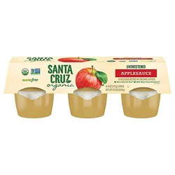 Santa Cruz Organic Apple Sauce Cups - 6-4 Oz