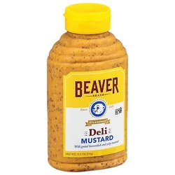 Beaver Brand Mustard Deli With Grated Horseradish Roots - 12.5 Oz.