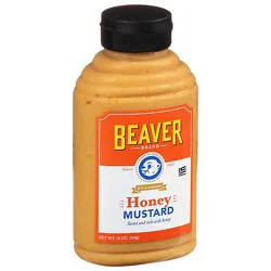 Beaver Brand Mustard Honey Sweet - 13 Oz