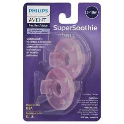 Avent Pacifier Soothie 3 Month Plus - 2 Count