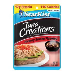 Starkist Tuna Creations Tuna Chunk Light Hickory Smoked - 2.6 Oz
