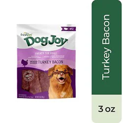Freshpet Dog Joy Wood Smoked Turkey Bacon Dog Treats - 3 Oz