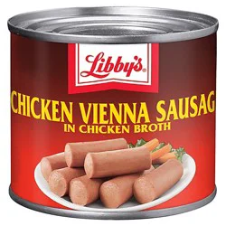 Libby's Chicken Vienna Sausage In Chicken Broth Canned Sausage - 4.6 Oz