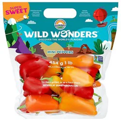 Mini Sweet Bell Peppers Prepackaged - 16 Oz