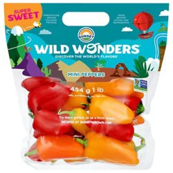 Mini Sweet Bell Peppers Prepackaged - 16 Oz