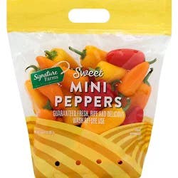 Signature Select/farms Sweet Mini Peppers - 32 Oz