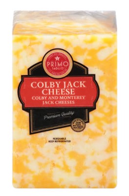 slide 1 of 1, Primo Taglio Classic Colby Jack Cheese, per lb
