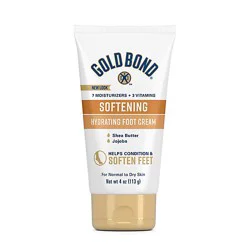 Gold Bond Ultimate Foot Cream Softening Shea Butter - 4 Oz