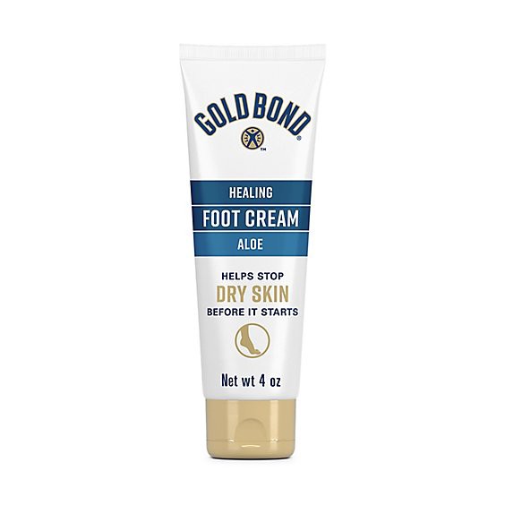 slide 1 of 1, Gold Bond Ultimate Cream Foot Healing Aloe - 4 Oz, 4 oz