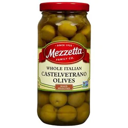 Mezzetta Olives Green Whole Italian Castelvetrano - 10 Oz