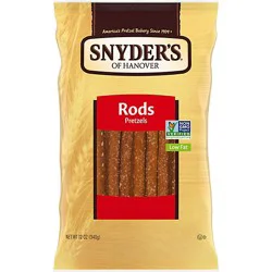 Snyder's Of Hanover Pretzel Rods - 12 Oz