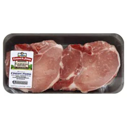 Pork Chop Loin Chops Bone In - 1.5 Lb