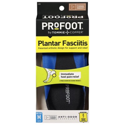 slide 1 of 1, Profoot Plantar Fasciitis Mens Foot Insert - 1 Pair, 1 pair