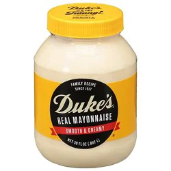 Dukes Mayonnaise Real Smooth & Creamy Sugar Free - 30 Oz