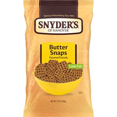 slide 1 of 4, Snyder's Of Hanover Butter Snaps Pretzels - 12 Oz, 12 oz