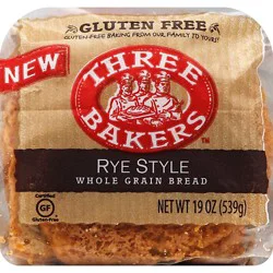 Three Bakers Rye Style Bread - 19 Oz
