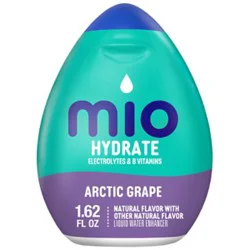 Mio Hydrate Arctic Grape Flavored With Other Natural Flavor Liquid Water Enhancer - 1.62 Fl. Oz.