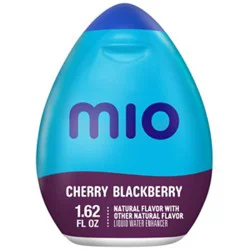 Mio Cherry Blackberry Flavored With Other Natural Flavor Liquid Water Enhancer - 1.62 Fl. Oz.