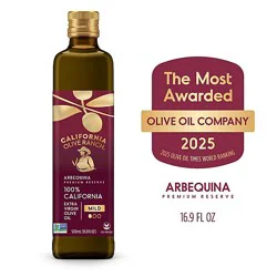 California Olive Ranch 100% California Premium Reserve Arbequina Extra Virgin Olive Oil
