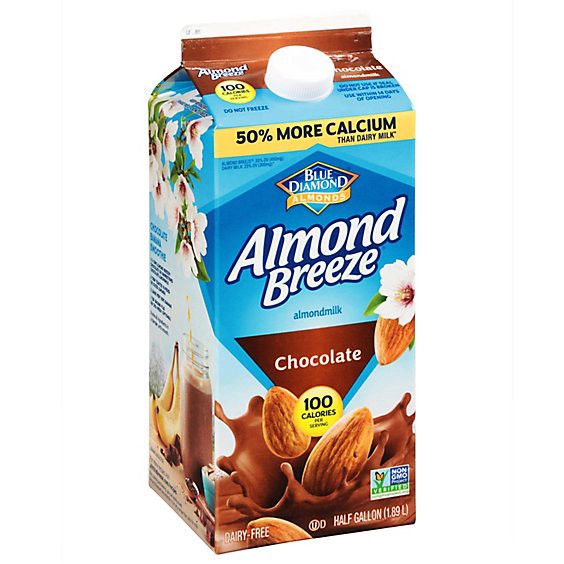slide 1 of 12, Almond Breeze Chocolate Almond Milk - 64 Oz, 1 ct