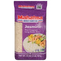 Mahatma Jasmine Thai Long Grain Rice In Bag - 2 Lb