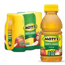 Motts Juice 100% Apple Original - 6-8 Fl. Oz.