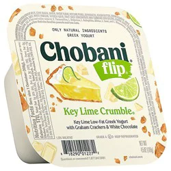 Chobani Flip Low-Fat Greek Yogurt Key Lime Crumble - 4.5 Oz