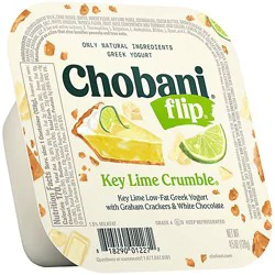 Chobani Flip Low-Fat Greek Yogurt Key Lime Crumble - 4.5 Oz