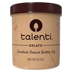 Talenti Chocolate Peanut Butter Cup Gelato - 1 Pint
