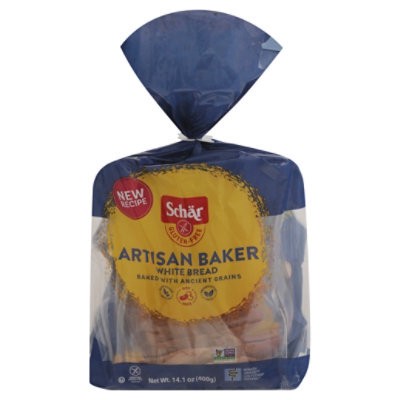 slide 1 of 1, Schar Bread Artisan Baker Gluten Free White - 14.1 Oz, 14.1 oz