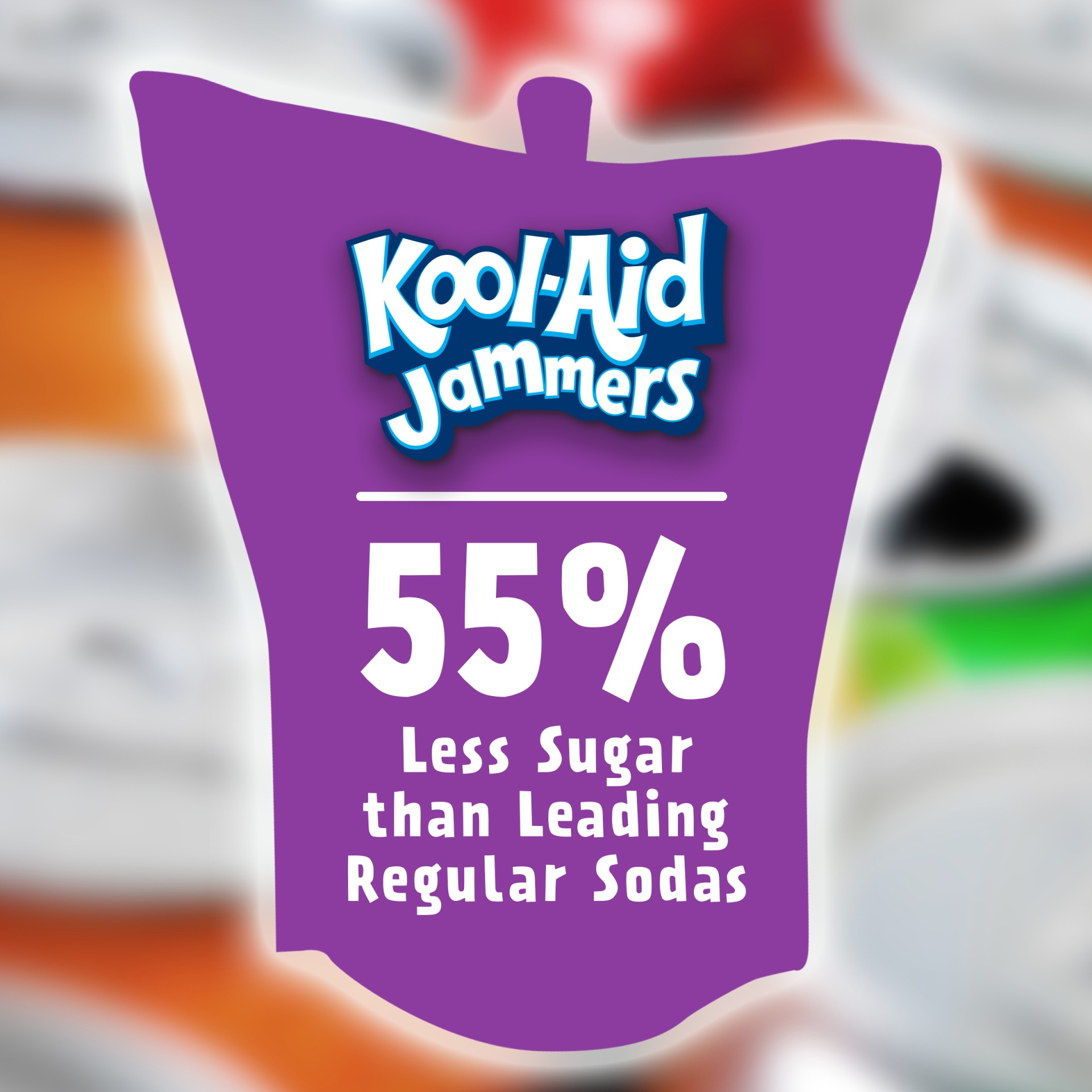 slide 2 of 12, Kool-Aid Jammers Grape Artificially Flavored Soft Drink, 10 ct; 6 fl oz