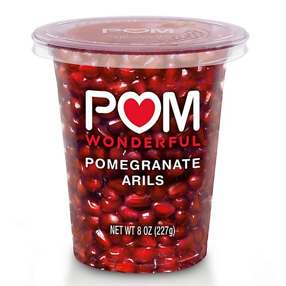 slide 1 of 1, Pom Wonderful Ready-To-Eat Fresh Pomegranate Arils Family Size - 8 Oz, 8 oz