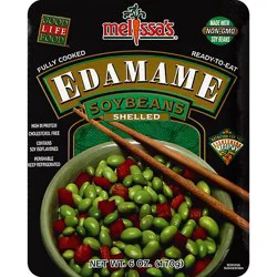Melissas Edamame Soybeans Shelled Prepacked - 6 Oz