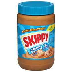 Skippy Peanut Butter Spread Creamy - 40 Oz