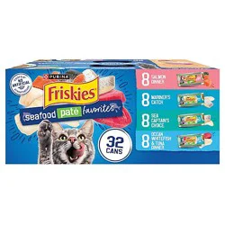 Friskies Wet Cat Food Pack - 32-5.5 Oz