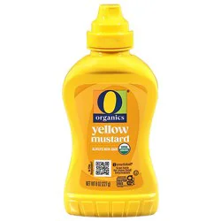 O Organics Mustard Organic Yellow - 8 Oz
