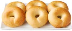 Bakery Plain Bagels 6 Count