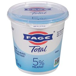Fage Total 5% Milkfat Plain Greek Yogurt - 32 Oz