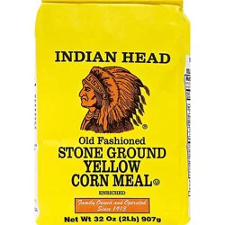 Indian Head Corn Meal Yellow - 32 Oz