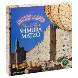 Holyland Handmade Shmura Matzo - 16 Oz