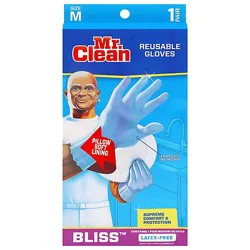 Mr. Clean Bliss Gloves Premium Latex-Free M - Each