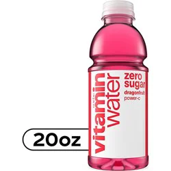 Vitaminwater Zero Water Beverage Nutrient Enhanced Power C Dragonfruit - 20 Fl. Oz.