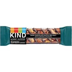 Kind Dark Chocolate Nuts & Sea Salt Snack Bar - 1.4 Oz