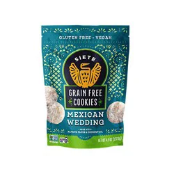 Siete Grain Free Mexican Wedding Cookies - 4.50 Oz.