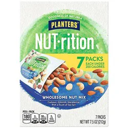 Planters Nut-Rition Nut Mix Wholesome - 6-1.25 Oz