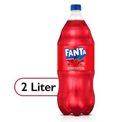 Fanta Soda Pop Strawberry Flavored - 2 Liter