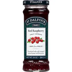 St. Dalfour Fruit Spread Deluxe Red Raspberry - 10 Oz