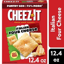 Cheez-It Cheese Crackers Italian Four Baked Snack Crackers - 12.4 Oz