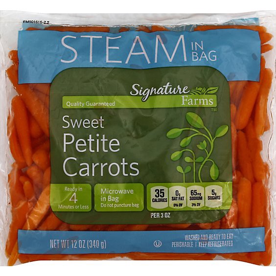slide 1 of 1, Signature Select/farms Carrots Sweet Baby Cut - 12 Oz, 12 oz
