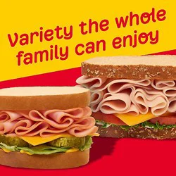 Oscar Mayer Sub Kit With Extra Lean Smoked Ham & Extra Lean Smoked Turkey Breast Sliced Deli Lunch Meat - 28 Oz